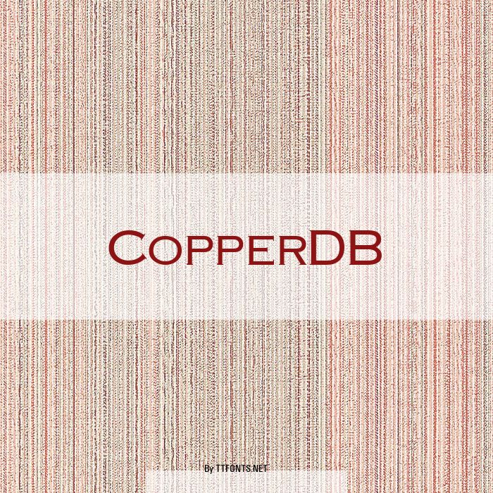 CopperDB example