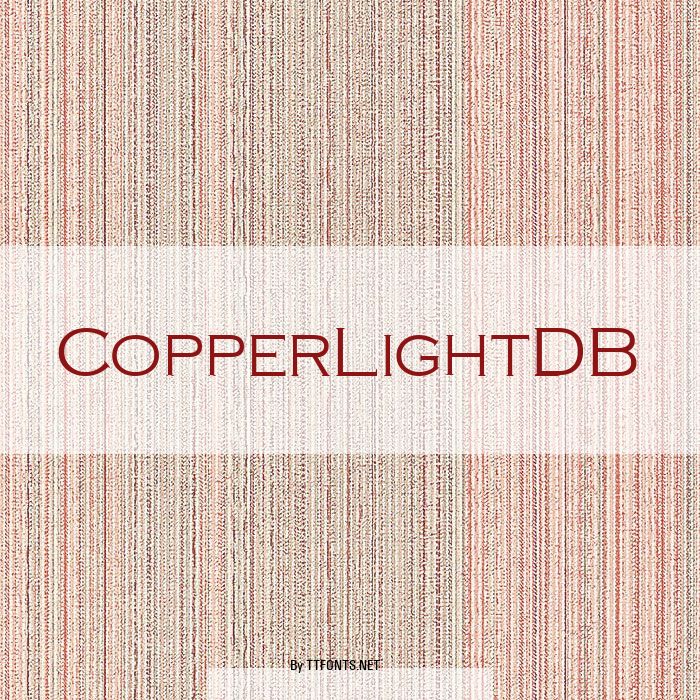 CopperLightDB example