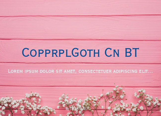 CopprplGoth Cn BT example