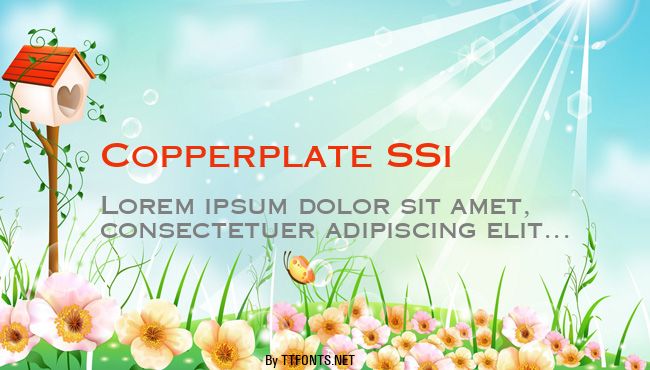 Copperplate SSi example