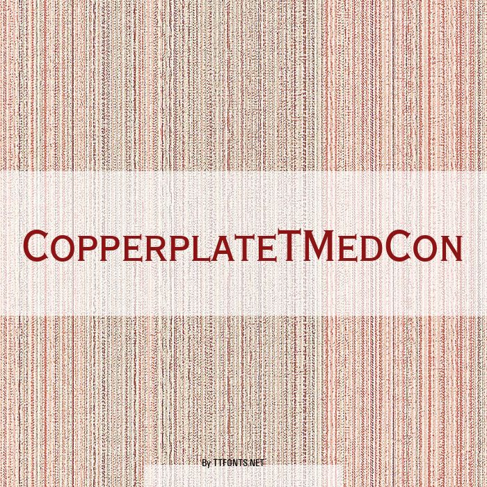 CopperplateTMedCon example