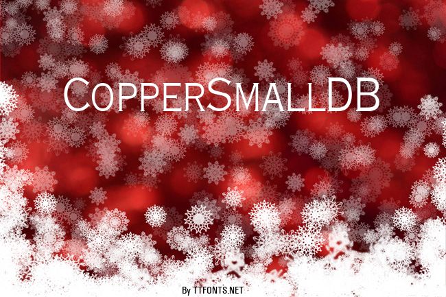 CopperSmallDB example