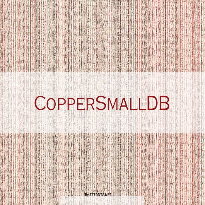 CopperSmallDB example