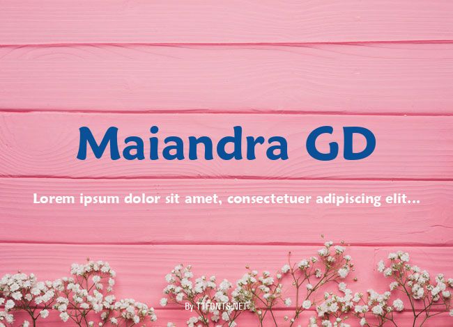 Maiandra GD example