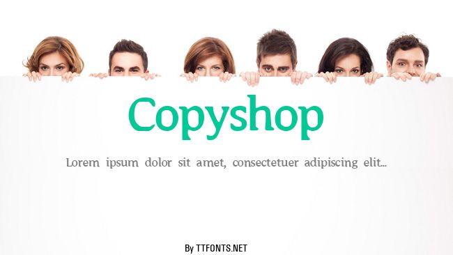 Copyshop example