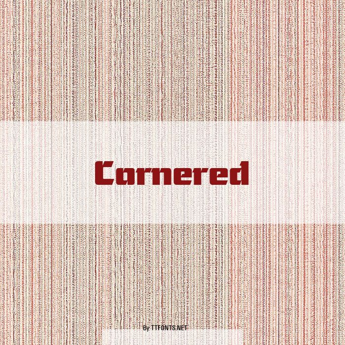 Cornered example