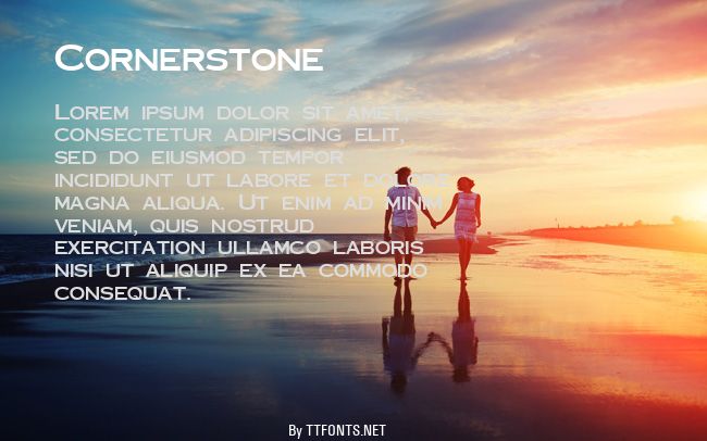 Cornerstone example