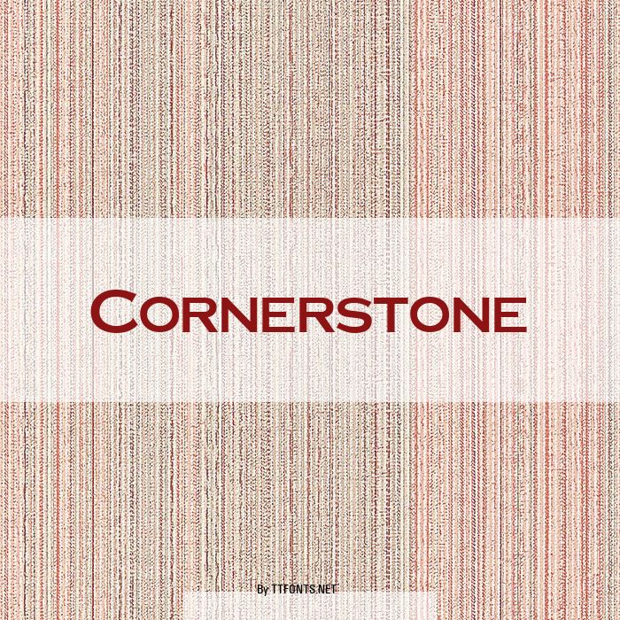 Cornerstone example