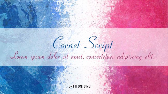 Cornet Script example