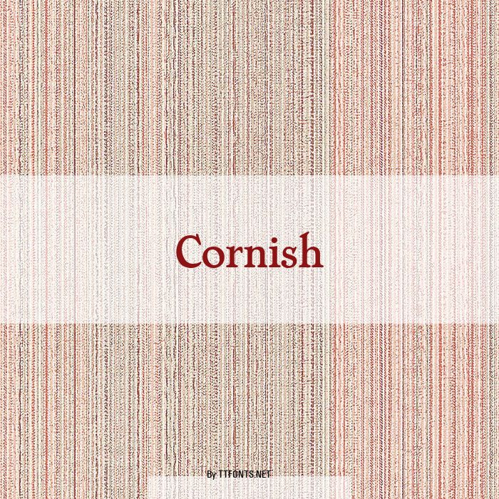 Cornish example
