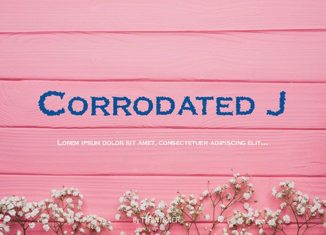 Corrodated J example