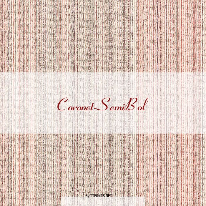 Coronet-SemiBol example