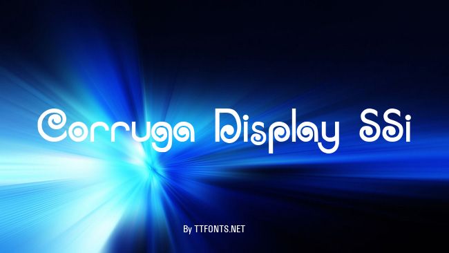 Corruga Display SSi example