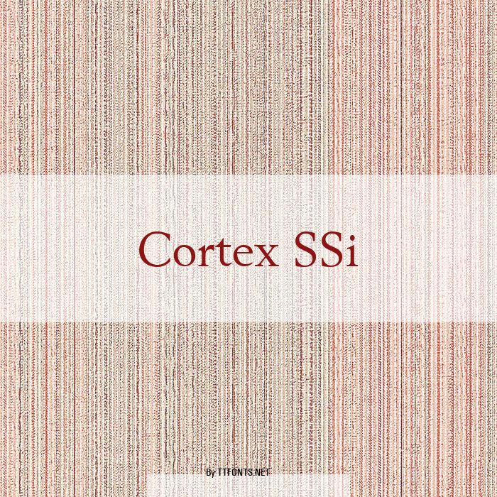 Cortex SSi example