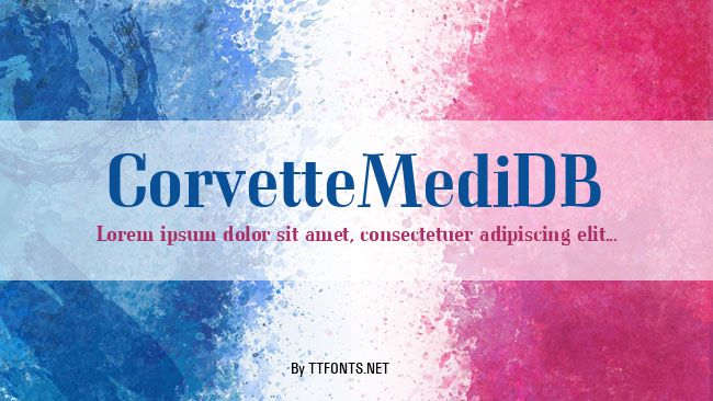 CorvetteMediDB example