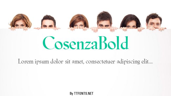 CosenzaBold example