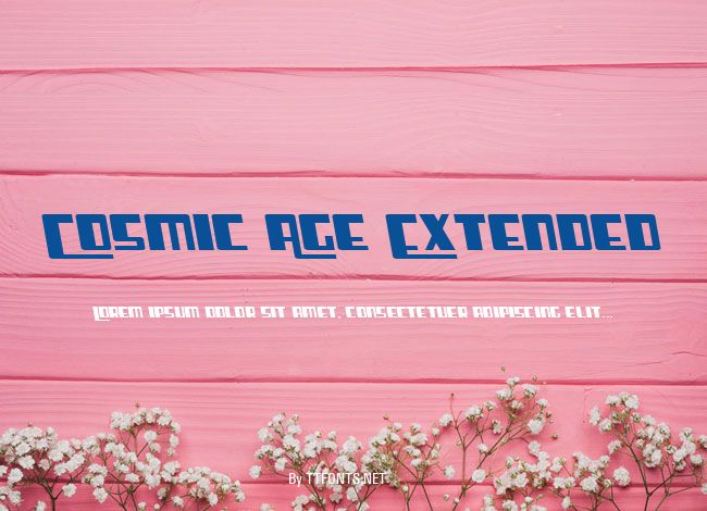 Cosmic Age Extended example