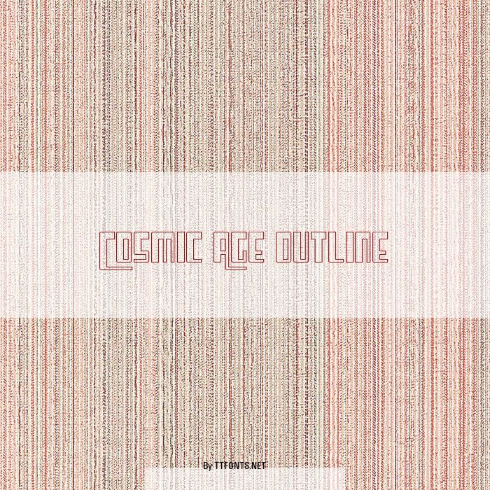 Cosmic Age Outline example