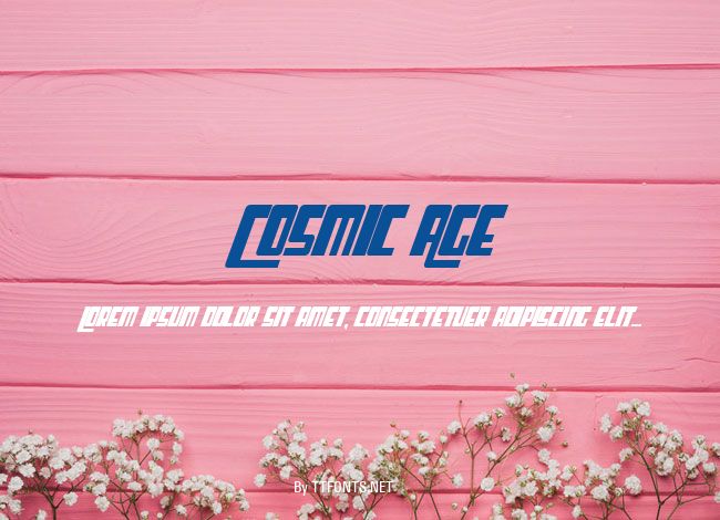 Cosmic Age example