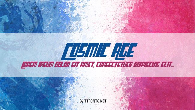 Cosmic Age example