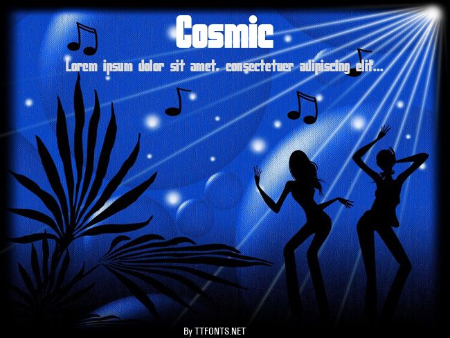 Cosmic example