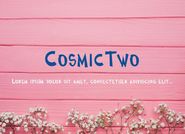 CosmicTwo example