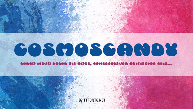 Cosmoscandy example