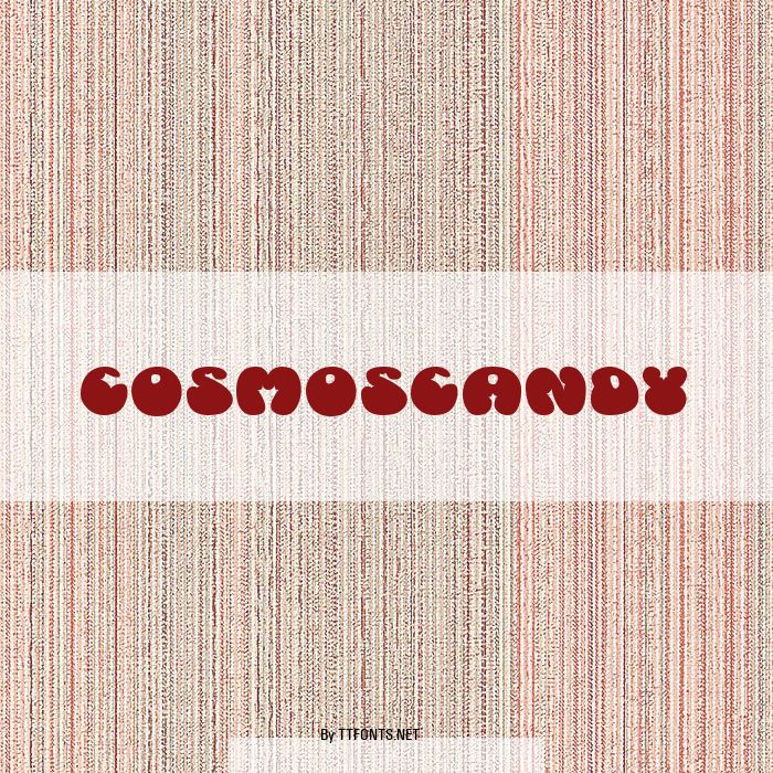 Cosmoscandy example
