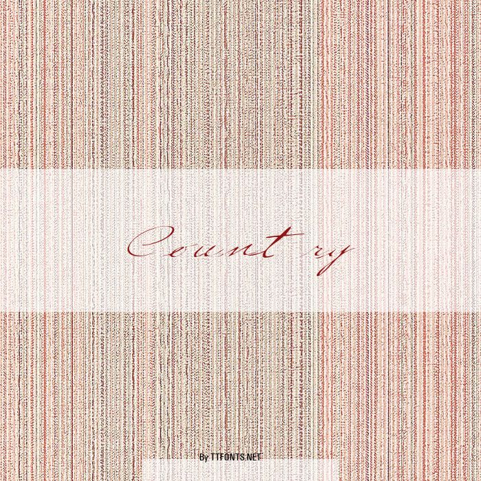 Country example