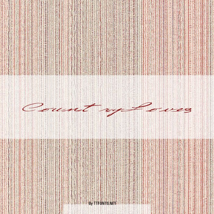 CountryLove3 example