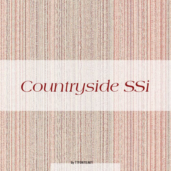 Countryside SSi example