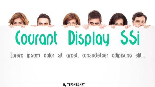 Courant Display SSi example