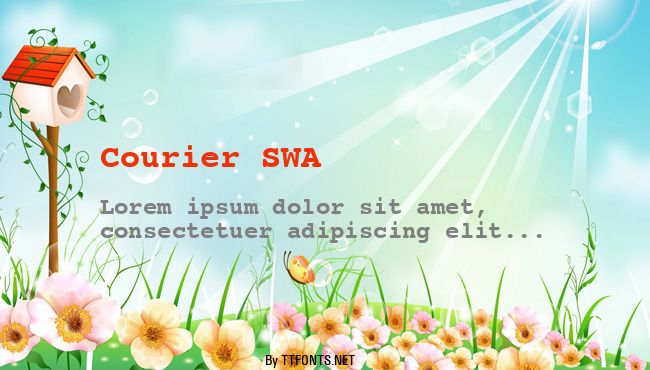 Courier SWA example