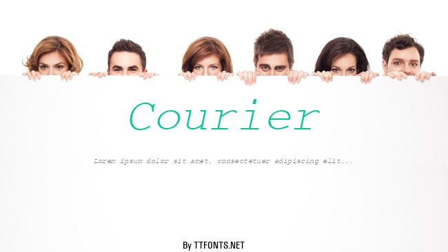 Courier example