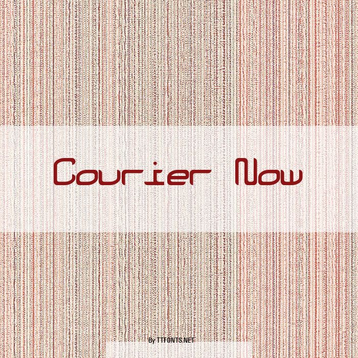 Courier Now example