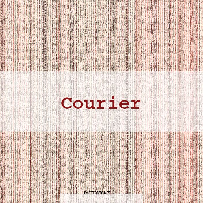 Courier example