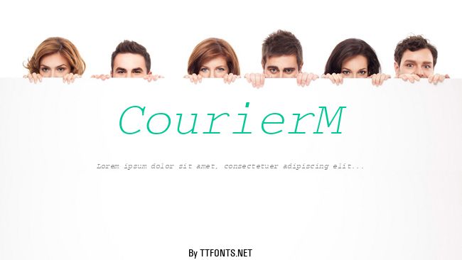 CourierM example