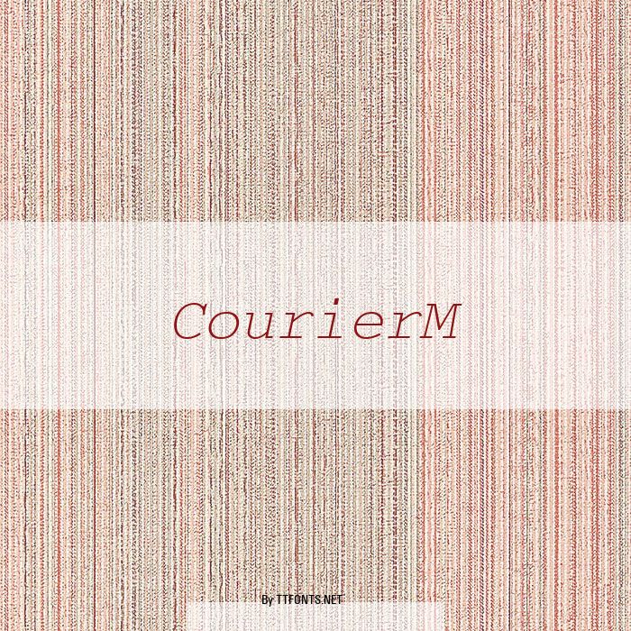CourierM example