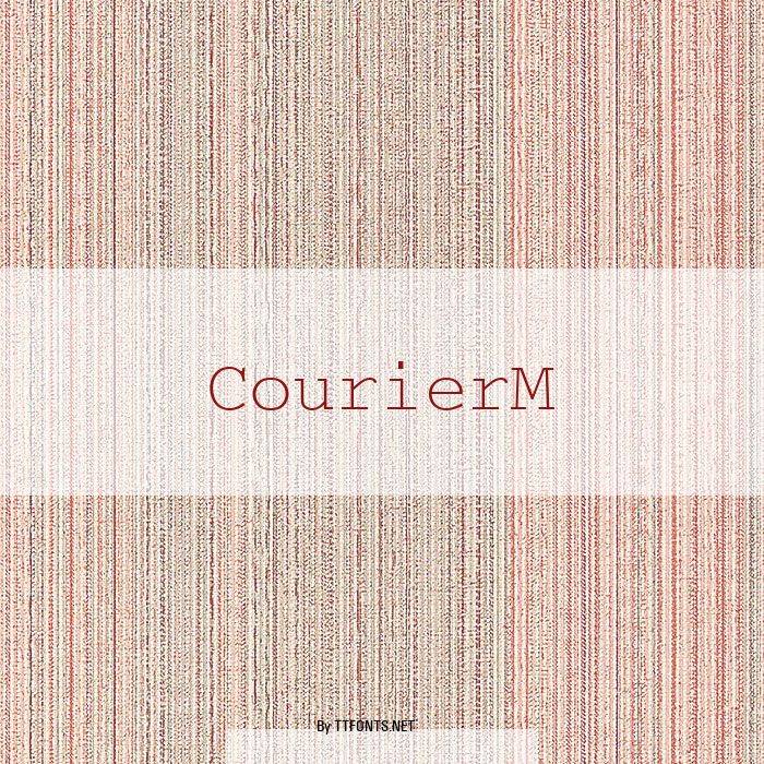 CourierM example