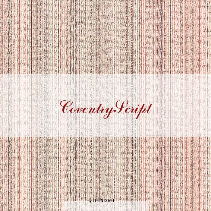 CoventryScript example