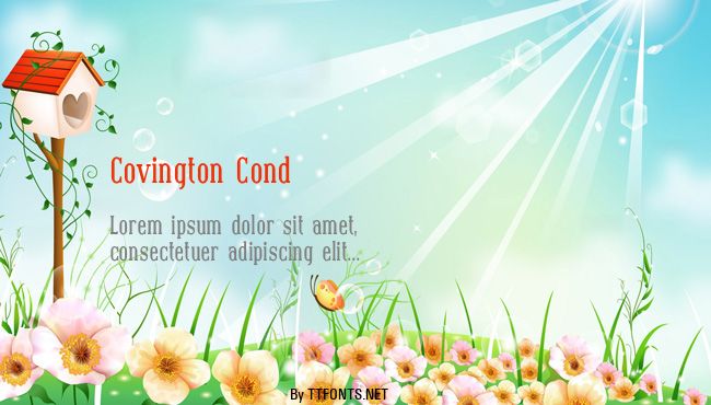 Covington Cond example