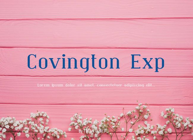 Covington Exp example