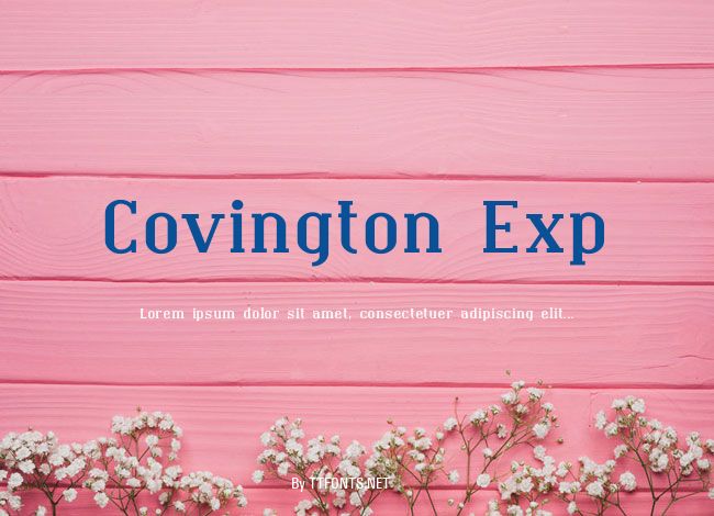 Covington Exp example