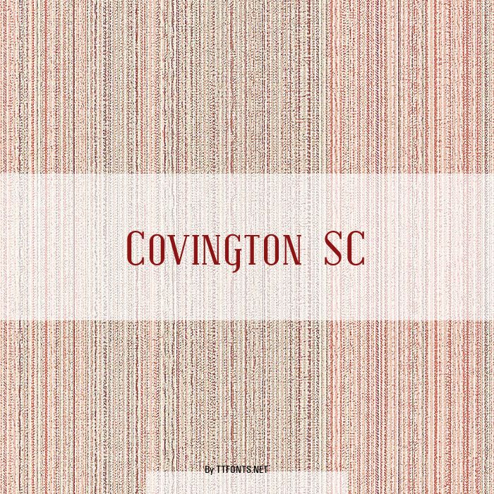Covington SC example