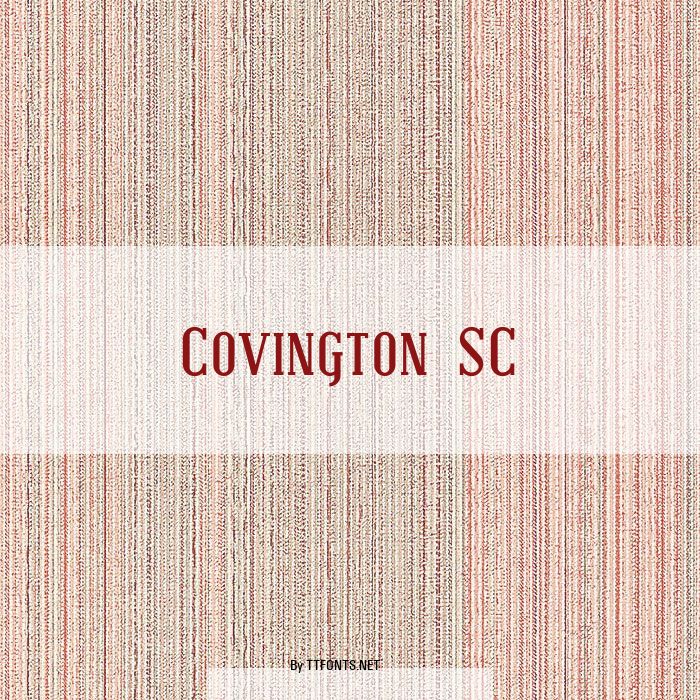 Covington SC example