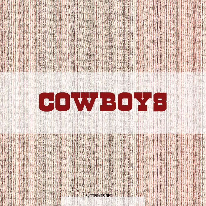 Cowboys example