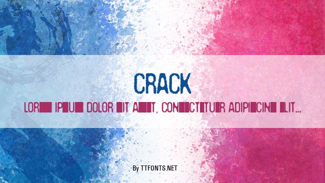 Crack example