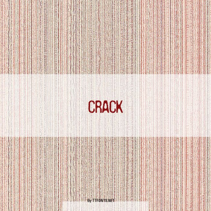 Crack example