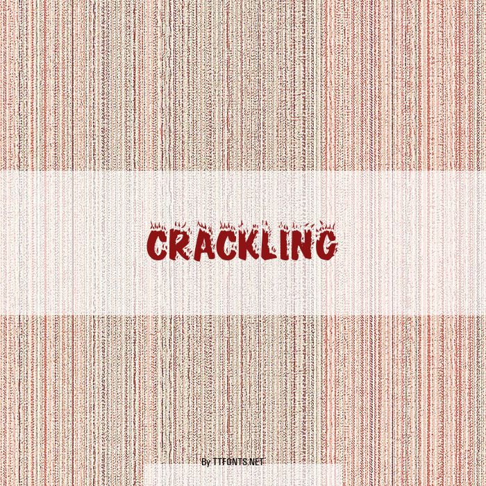 Crackling example