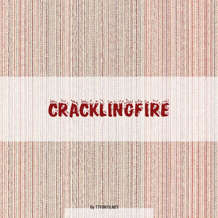 CracklingFire example